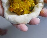 તંદુરી વેજ.પરાઠા (Tandoori veg.paratha recipe in gujarati) રેસીપી સ્ટેપ3ફોટો