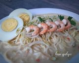 Foto langkah ke 9 dari resep Mie Celor Khas Palembang.