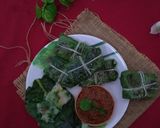 A picture of step 8 of Malabar Spinach Wrap.
