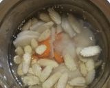 Hình bước làm 1 của món Cháo sườn