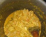 A picture of step 3 of Ojly meat of goat s🐐 stomach.
