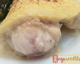 Foto del paso 4 de la receta: Rape en salsa de champiñones y queso