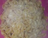Foto del paso 3 de la receta: Fideos al pesto(más suave y con base de 4 quesos)