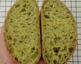 Foto langkah ke 26 dari resep Wijen Hitam Putih Pandan Sourdough Bread (Open Bake Method).