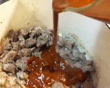 A picture of step 5 of Wild Hog en Salsa Roja (wild hog in red sauce).