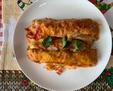Une image de l'étape 6 de Crêpes façon cannellonis aux boulettes de viande, épinards et fromage.