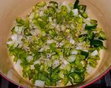 A picture of step 2 of Mike's EZ Shrimp & Spicy Andouille Sausage Gumbo.