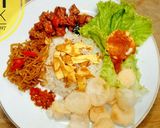 Foto langkah ke 6 dari resep Nasi Uduk Rice Cooker Simple.