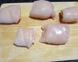 Foto del paso 1 de la receta: Rollitos de pollo con bacon