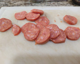 Foto del paso 5 de la receta: Salmón dorado con chorizo