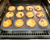 Foto del paso 6 de la receta: Muffins de requesón y arándanos