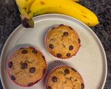 Foto langkah ke 4 dari resep Muffins Almond Pisang.