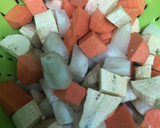 Foto del paso 1 de la receta: 350. Bravas caribeñas en Airfryer (picoteo)