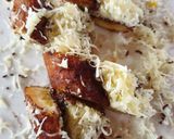 A picture of step 7 of Fried Banana with cheese & Chocolate.