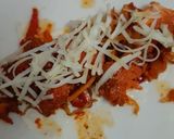 A picture of step 5 of Schezwan Cheese Rolls.