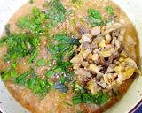 Hình bước làm 5 của món Cháo nấm, tempeh