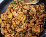 Foto langkah ke 5 dari resep Oseng Tahu telor kecap cabe gondot.