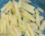 A picture of step 5 of Sweet,Savory Sweet Potato Fries.