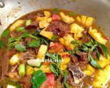 Foto langkah ke 9 dari resep Pindang tulang iga sapi khas Palembang.