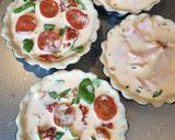 Mini quiche recept fázis 3 fotója