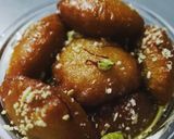 A picture of step 3 of Malpua sweet.