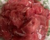 Foto langkah ke 1 dari resep Daging Sapi Lada Hitam - Black Pepper Beef.