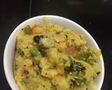 Veg wheat rava khichadi recipe step 5 photo