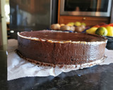 Foto del paso 3 de la receta: Tarta de chocolate y mermelada de frambuesa!!!