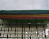 Foto langkah ke 5 dari resep Rainbow Cake Kukus Ny.Liem Lembut Gurih.