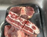A picture of step 1 of Sonoran-Style Beef Soup (Caldo de Res).