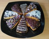 Foto langkah ke 7 dari resep Donat Pizza.