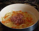 Foto del paso 2 de la receta: Repollo rehogado con jamón