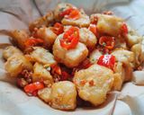Foto langkah ke 4 dari resep Tahu Crispy Cabe Garam.
