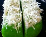 Foto langkah ke 6 dari resep Bolu kukus pandan keju 2 telur saja!!.