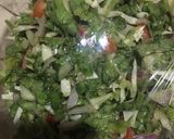 A picture of step 1 of Avocado salad🥑🥬🥒🥗🥙.