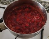 Foto del paso 2 de la receta: Brownie de mermelada de fresas y pepitas de chocolate (sin gluten)