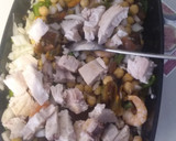 Foto del paso 9 de la receta: 🥗Ensalada de garbanzos🧆 con emperador🐟 y marisco🦐🦪