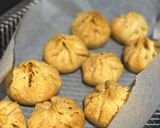 A picture of step 7 of Air Fried Modak.