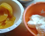 Foto del paso 1 de la receta: Copas de duraznos