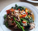 Foto langkah ke 3 dari resep Cha kailan dg daging sapi.