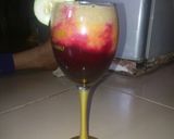 A picture of step 4 of Beetroot shake.