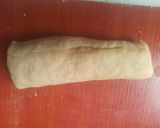 A picture of step 4 of 3 color bread.