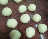 Foto langkah ke 7 dari resep Roti Abon keju a.k.a beef floss bun cheese.
