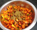 * க்விக் மாங்காய் ஊறுகாய் *(mango pickle recipe in tamil) ரெசிபி ஸ்டேப் 5 புகைப்படம்