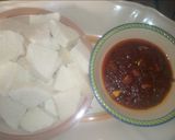 A picture of step 4 of Yam & sardine stew.