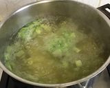 Une image de l'étape 5 de Gratin de pommes de terre et brocolis aux carottes et lard.