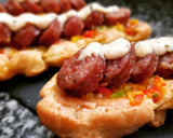 Foto del paso 8 de la receta: Choripan con salsa criolla en base de masa choux