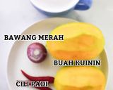 Gambar langkah 1 resipi Lawa Kuinin.
