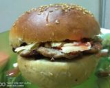 A picture of step 4 of Burgers#foodphotographychallenge.