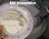 A picture of step 3 of Creamy pasta salad.
